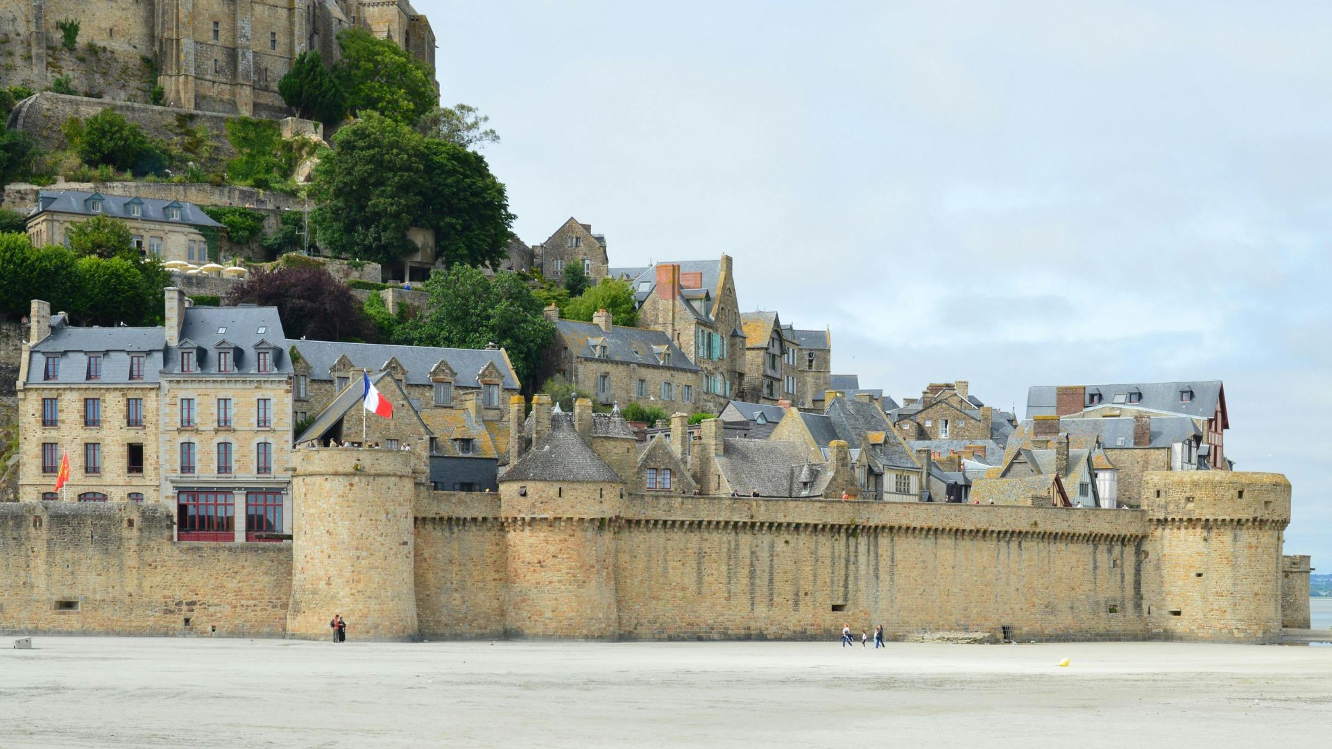 second view of mont st michel